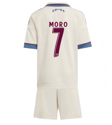 Ajax Raul Moro #7 Tredje trøje Børn 2025-26 Kort ærmer (+ korte bukser)